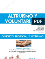 Altruismo y Voluntariado PDF