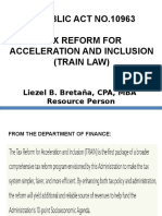 TRAIN LAW For Email