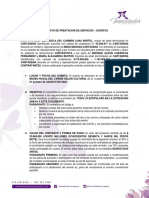 Contrato de Prestacion de Servicios Matrimonio