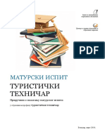 Prirucnik o Polaganju Maturskog Ispita Turisticki Tehnicar 2018 PDF