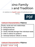CHN Filipino Family Culture and Tradition
