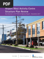 17 287161 Graphic Design - Airport West Structure Plan Key Directions Report 2017