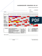 Calendarizacion 2019 I.E. 40024 MGP