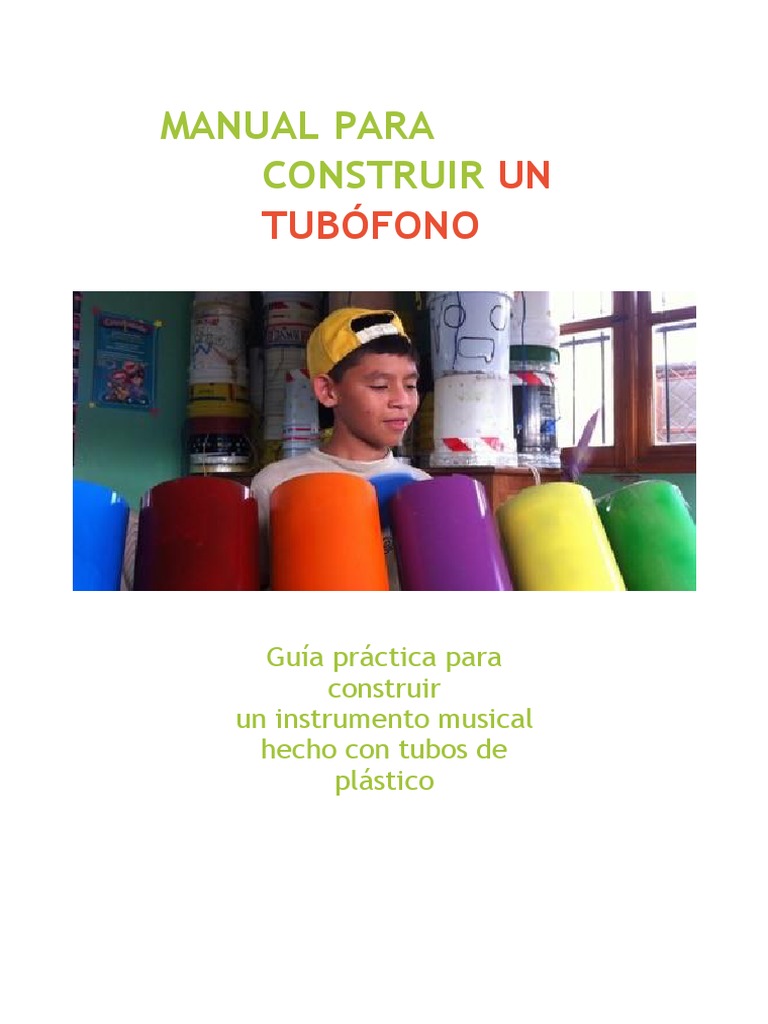 Cómo construir un tubófono casero | PDF | Sonido | Frecuencia