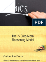 The 7 - Step Moral Reasoning Model