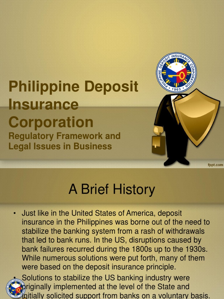 PDIC Law FAQs.ppt Deposit Insurance Deposit Account