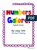 Numbers Spanish