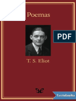 Poemas - T S Eliot