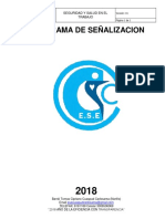 PROGRAMA DE SEÑALIZACION