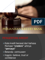 Perjanjian Kredi Bank