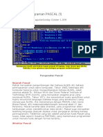 Bahasa Pemrograman PASCAL