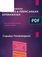 Diagnosis & Perencanaan Keperawatan - Dita