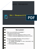 Bab 01 - Manajemen & Organisasi