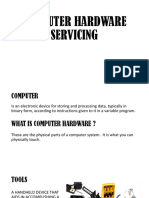 Computer Hardware Servicing