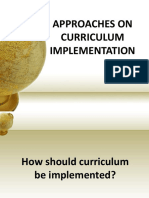 Approaches To Curriculum Development