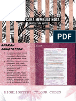 Cara-Cara Membuat Nota "Outlines Notes"