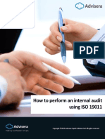 How To Perform An Internal Audit Using ISO 19011 EN