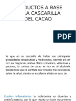 Productos A Base de La Cascarilla Del Cacao