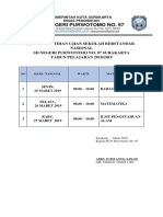 Jadwal - Lonceng