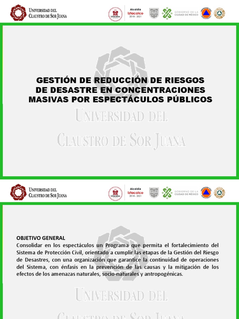 Gestión de Reducción de Riesgos | PDF | Desastres y Accidentes | Salud ...
