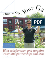 How Does My Garden Grow - With collaboration and sunshine - Parks and Recreation