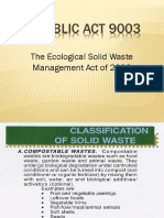 Ecological Solid Waste Management