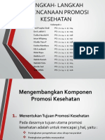 Kel. 2 Langkah - Langkah Perencanaan Promkes