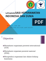 Organisasi Perawat Indonesia Dan Dunia PDF