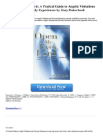 Open My Eyes Lord A Pratical Guide To Angelic Visitations and Heavenly Experiences PDF