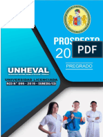 Prospecto Admisión Unheval 2020 II by Profewilliamsdavila