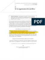 Instituto de Investigaciones Jurídicas de La UNAM. Teorías de La Argumentación Jurídica
