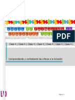 Apunte B Comprendiendo y Contestando Las Críticas A La Inclusión