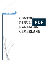 Contoh Karangan Cemerlang SPM PDF