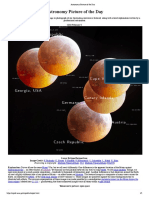 Lunar Eclipse Perspectives
