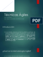 Técnicas Ágiles PDF