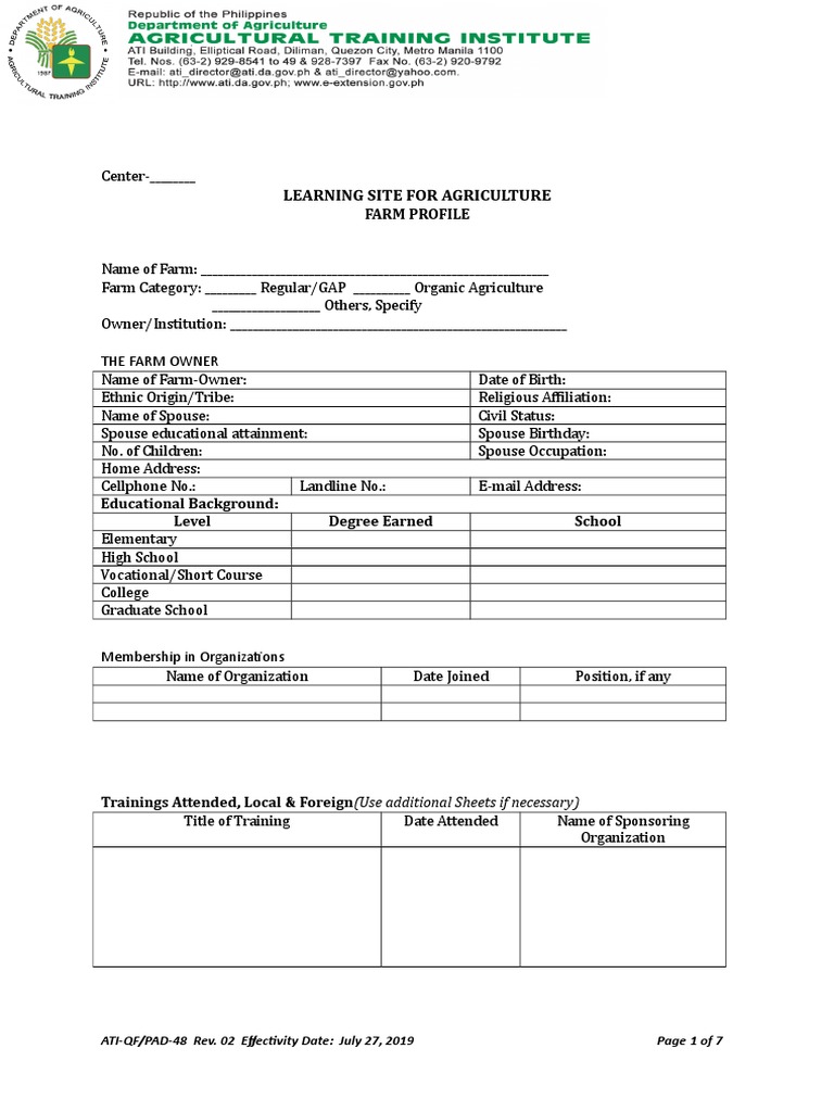 Farm Profile and Management Overview | PDF | Crop Rotation | Food Industry