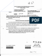 Lee County Notice of Voluntary Case Dismissal Filed by Cindy Runyan 7/9/2008- Writ of Mandamus Exhibit P-2