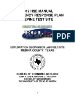 Devine HSE and Emergency Response Plan Aug 31 2012