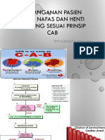 Hentikan Nafas dan Jantung Sesuai CAB