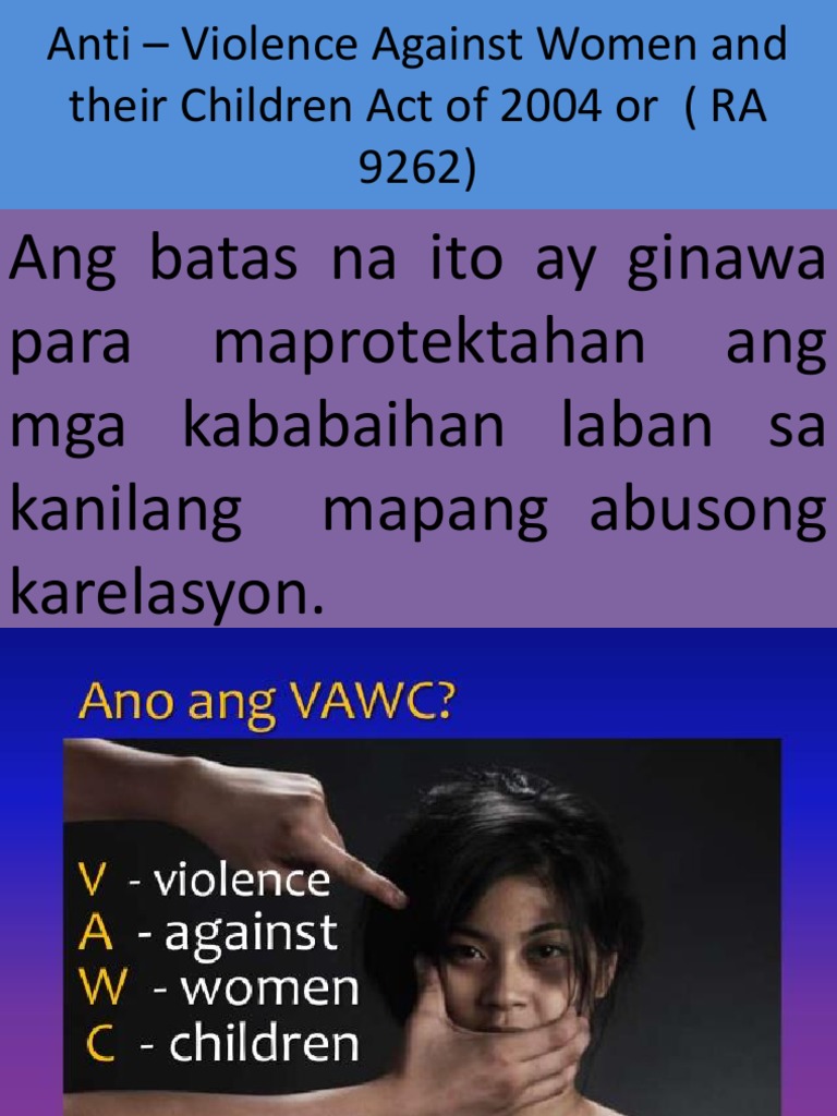 Vawc Tagalog Version PDF