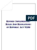 RevisedIRR RA9184