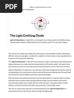 LED Color and Voltage Reference Chart | PDF | Light Emitting Diode | Color