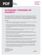 Economic Theories of Poverty