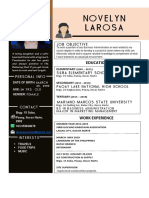 LAROSA RESUME