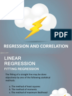 Regression and Correlation