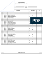 Daftar Hadir - PH KD 3.7 Jamur