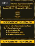 Research On School Organizations