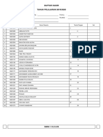 Daftar Hadir