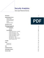 SumoLogic - Professional Services - Security Analytics PDF