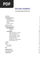 SumoLogic - Professional Services - Security Analytics PDF